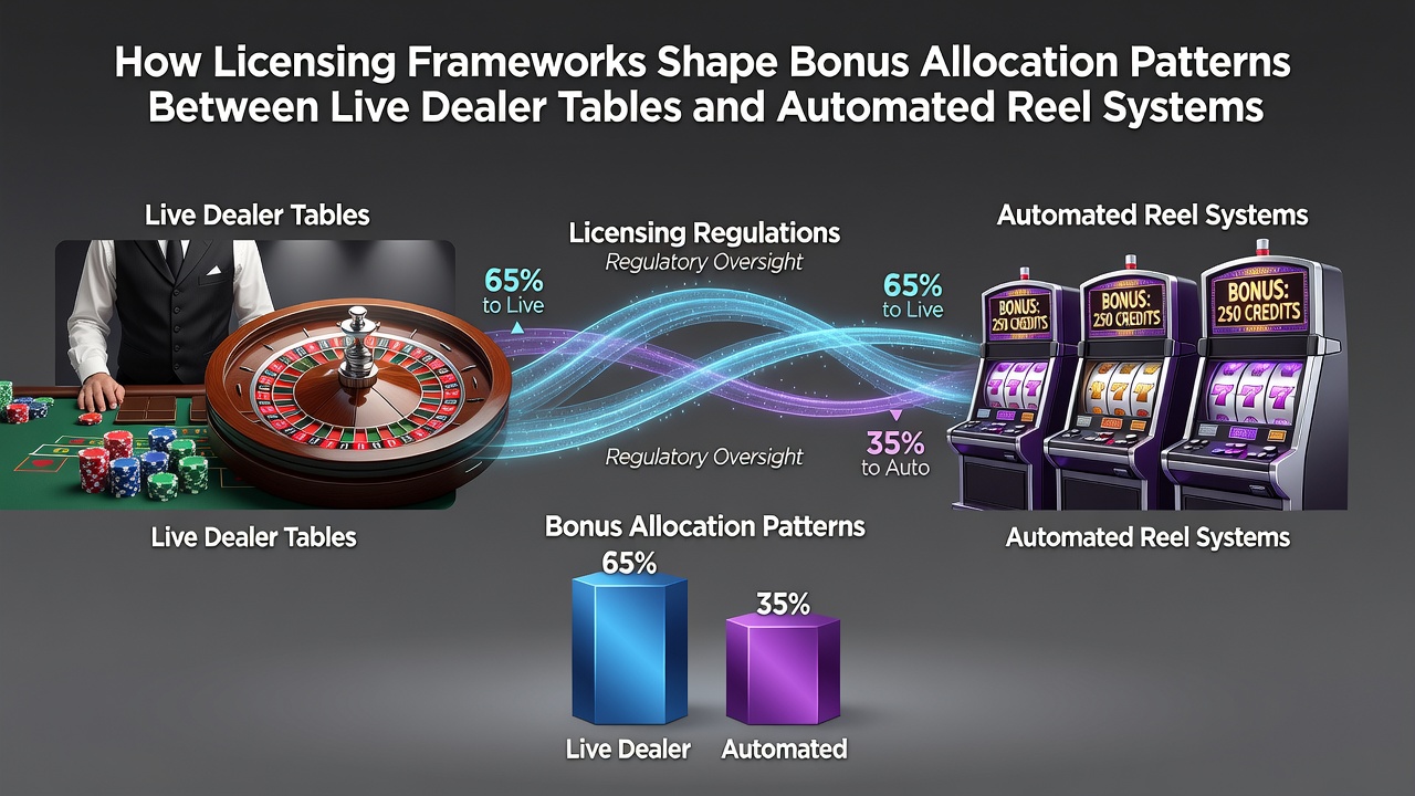 Übersicht über Lizenzrahmen und deren Einfluss auf Bonusstrukturen in Live- und automatisierten Casino-Spielen