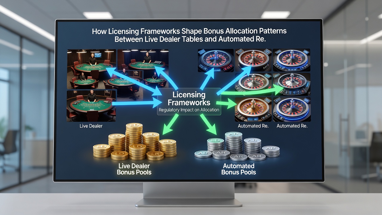 Vergleich der Bonusmuster in Live-Dealer- und Reel-Spielen unter Lizenzbedingungen