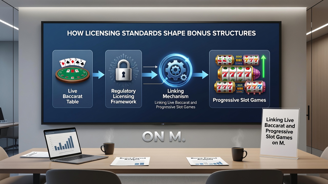 Mobile App-Oberfläche mit Verknüpfung von Baccarat und progressiven Slots