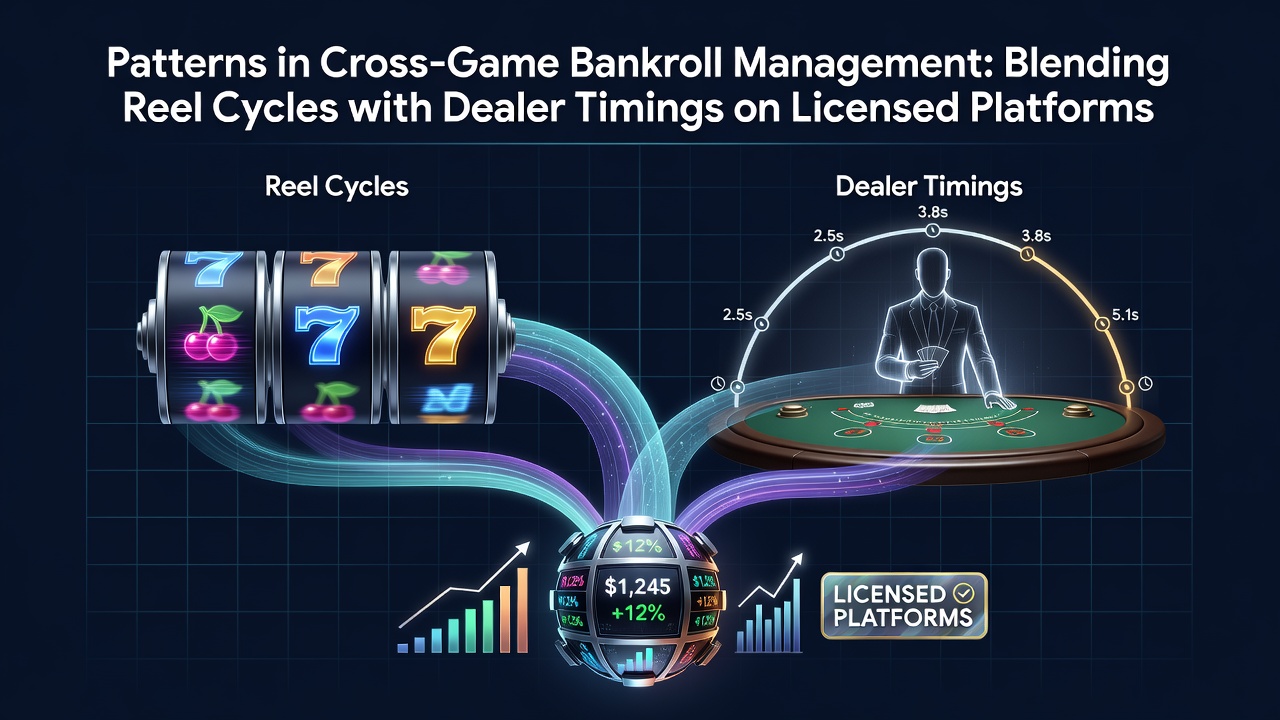 Analyse von Bankroll-Management-Mustern mit Reel-Zyklen und Live-Dealer-Timings auf regulierten Casino-Plattformen