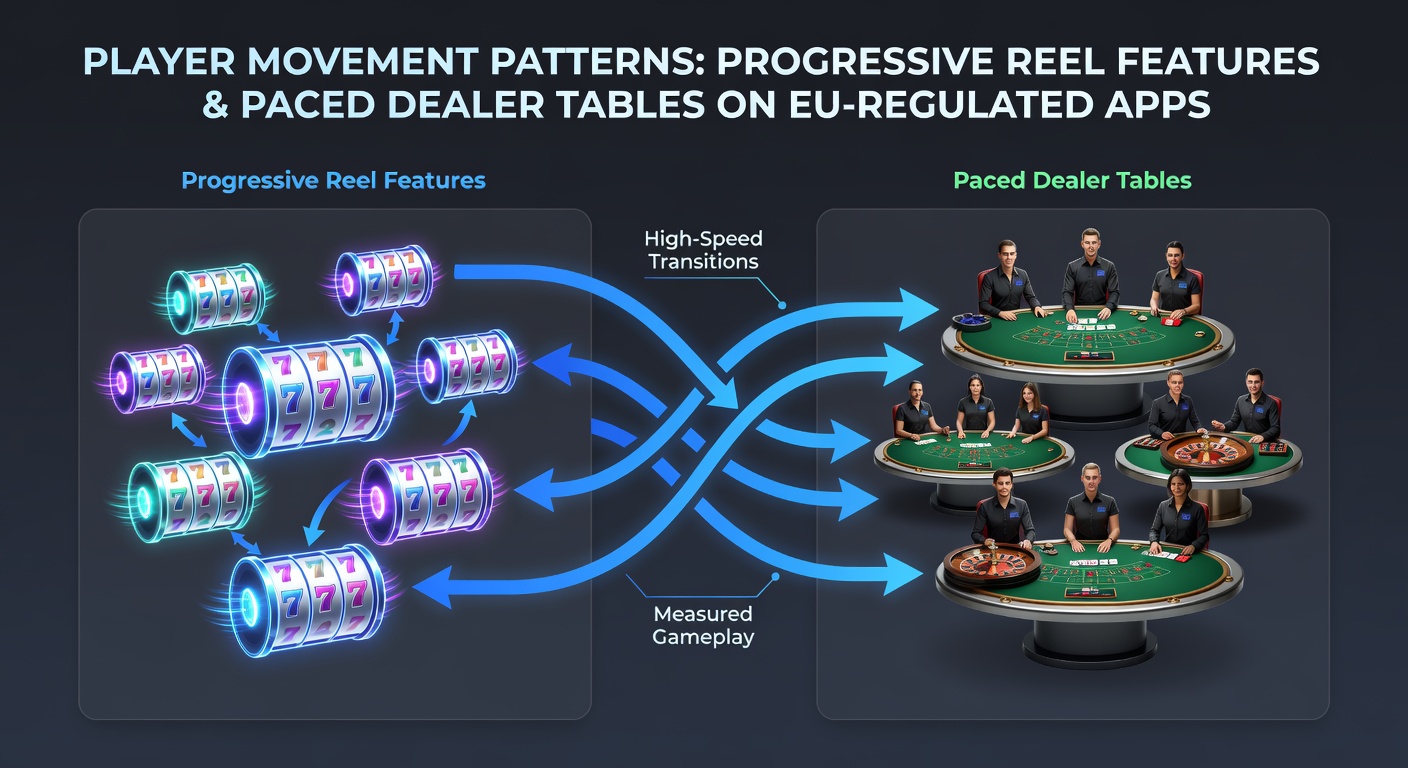Visualisierung von Spielerbewegungen zwischen progressiven Slots und Live-Dealer-Tischen auf mobilen Apps